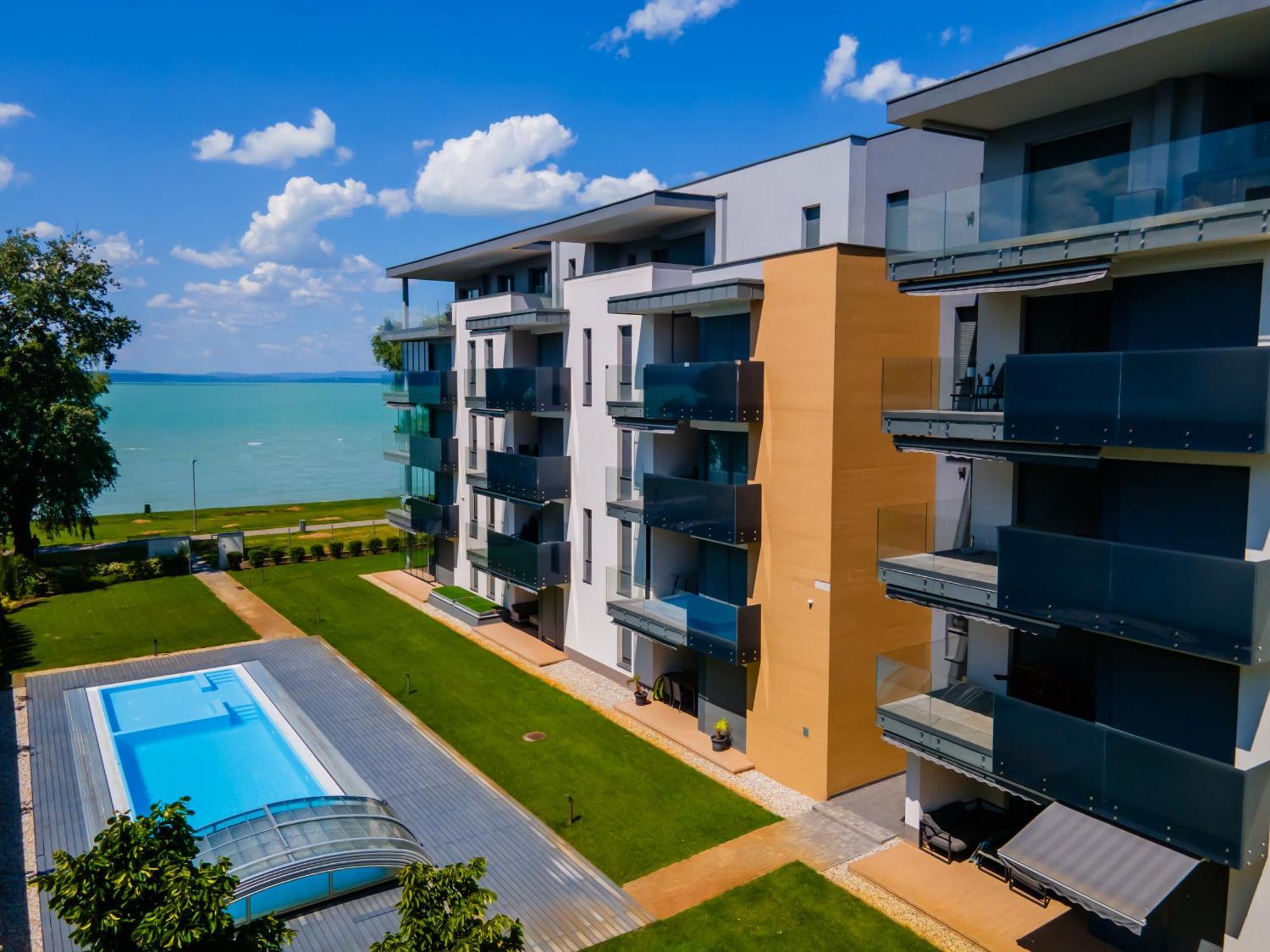 Myflat Casa Galerius Apartment Сиофок Екстериор снимка